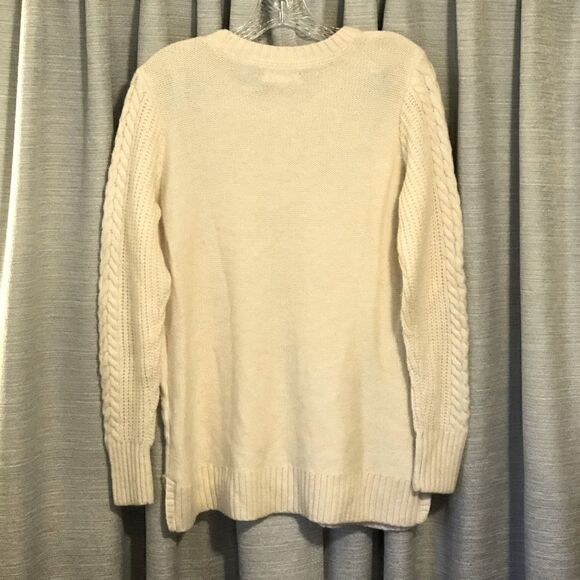 Ruff Hewn cable knit wool blend sweater size P/L - Picture 2 of 8